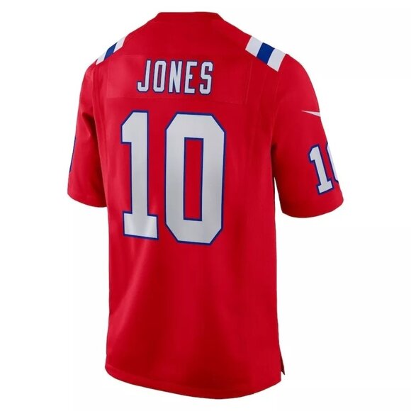 NFL New England Patriots Nike Mac Jones Player Jersey Red Men's Size 3XL New - Picture 6 of 10